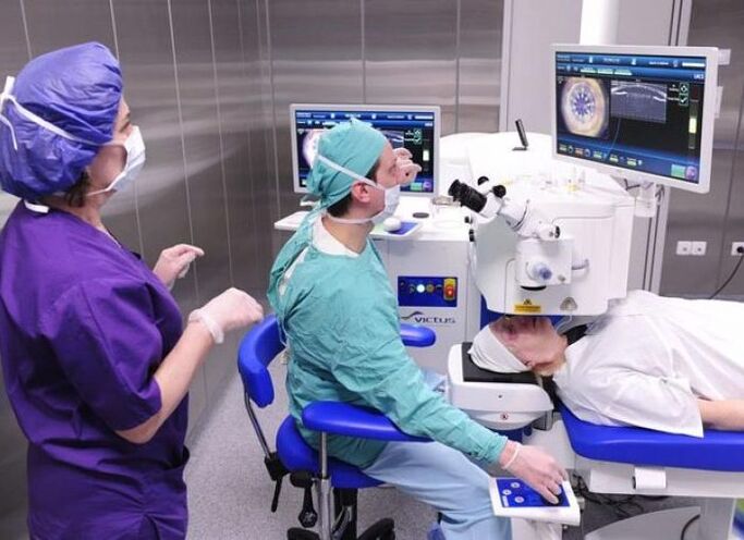 Retina yırtıklarında lazer pıhtılaşması yapılır